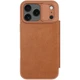 Кожаный чехол-книжка Nillkin Qin Pro Camshield для Apple iPhone 17 Pro (6.3") (Brown) (237844) - изображение 3