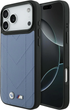 Панель BMW M Quilted Logo MagSafe для Apple iPhone 17 Pro Max Blue (BMHMP17X25PSECHB) - зображення 1