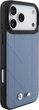 Панель BMW M Quilted Logo MagSafe для Apple iPhone 17 Pro Max Blue (BMHMP17X25PSECHB) - зображення 3