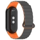 Ремешок Dual-color Magnetic для Xiaomi Mi Band 9/8 Gray / Orange - изображение 2