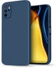 Силіконовий чохол HardCorner Xiaomi Poco M3 Pro 5G (з мікрофіброю) Blue (34854-28) - зображення 1