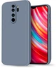 Силіконовий чохол HardCorner Xiaomi Redmi Note 8 Pro (з мікрофіброю) Gray Blue (35423-6D) - зображення 1