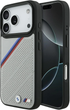 Etui plecki BMW M Quilted Logo MagSafe do Apple iPhone 17 Pro Gray (BMHMP17L25PCSPEG) - obraz 1