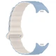 Ремешок Dual-color Magnetic для Xiaomi Mi Band 9/8 Lilac Blue / White - изображение 3