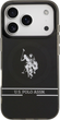 Etui U.S. Polo Assn DH and Bottom Stripe Logo MagSafe do Apple iPhone 17 Pro Black (3666339543907) - obraz 2
