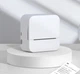 Портативний принтер bluetooth, кишеньковий термопринтер Luck Jingle А6 Білий - зображення 4