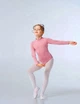 Купальник для танцев (длинный рукав) для девочки SMIL 123019 Пудра р.98 - изображение 2