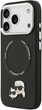 Панель Karl Lagerfeld Karl & Choupette Pin MagSafe do Apple iPhone 17 Pro Black (3666339494995) - зображення 3