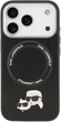 Панель Karl Lagerfeld Karl & Choupette Pin MagSafe do Apple iPhone 17 Pro Max Black (3666339495008) - зображення 4