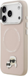 Etui Karl Lagerfeld Karl & Choupette Pin MagSafe do Apple iPhone 17 Pro Max Pink  (3666339495480) - obraz 3