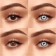 Сірі контактні лінзи ELITE Lens Грей Металік 2 шт - зображення 4