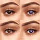Фиолетовые контактные линзы ELITE Lens Кукольные Фиолетовые 2 шт - изображение 3