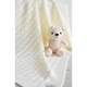Плед Прованс Soft косы Молочный 90x130 см (11684) (264972) - изображение 1