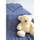 Плед Прованс Soft косы Синий меланж 140x180 см (11682) (264989) - изображение 1