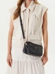 Сумка кросс-боди через плечо женская маленькая Guess Noelle Ii Dbl Pouch Crossbody HWBG96-72710-CLO Coal Logo (190231964575) - изображение 2