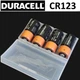Батарейки Duracell CR123 3V-4 штуки (CR 17345) литиевая, в пластиковом боксе - изображение 5