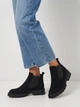 Женские демисезонные челси замшевые низкие Ashoes 6120/1 40 25.5 см Черные (ROZ6501004971) - изображение 2