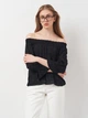 Блуза H&M 32 Черный 0596346_14 - изображение 1