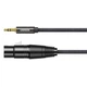 Кабель UGREEN AV182 3.5mm Male to XLR Female 2m Black (20244) - изображение 2