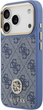 Панель Guess 4G Strass Logo MagSafe для iPhone 17 Pro Blue (3666339529444) - зображення 2
