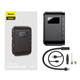 Автомобільний компресор насос Baseus Dynamic Eye Inflator Pump 4000 mAh Black (CRCQB03-01) - изображение 8