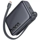 УМБ HOCO Origen dual PD magnetic power bank with cable dark 20000mAh Q44A |2Type-C, 45W/3A, PD/QC| Grey - зображення 3