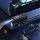 Автомобільний компресор насос Hoco ZP7 Maddy portable smart air pump 5000 mAh Black - изображение 9