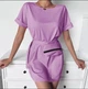 Fashions • Летнее платье с сумочкой Амбер Fashions 42-44 лиловый (9410-фг) - изображение 1