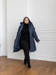 Fashions • Пальто женское Памела Fashions 78 темно-синий (1878(ПМ)-мк) - изображение 10