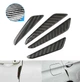 Захист на двері (Carbon Black молдинг) 4шт(2*10cm-2*8cm) - зображення 1