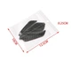 Захист на двері (Carbon Black молдинг) 4шт(2*10cm-2*8cm) - зображення 3