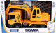 Іграшкова машинка Techno Drive Super Big Truck Екскаватор Scania зі світловими та звуковими ефектами (5006KS) - зображення 11