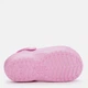 Детские кроксы-сабо утепленные для девочки Crocs Classic Lined Glitter Clog K 207462-6WY 30-31 (C13) Розовые (196265885619) - изображение 6