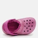 Детские кроксы-сабо утепленные для девочки Crocs Classic Lined Glitter Clog T 207463-6WY 27-28 (C10) Розовые (196265885848) - изображение 5