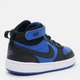 Детские высокие кеды для мальчика Nike Court Borough Mid 2 (Tdv) CD7784-404 25 Game Royal/Black-White (197594240261) - изображение 4