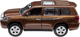 Автомодель Techno Drive Toyota Land Cruiser коричнева (KM250420) - зображення 2