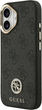 Панель Guess 4G Strass Logo & Big Strap Metal Buttons MagSafe для iPhone 17 Black (3666339550806) - зображення 2