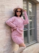 Fashions • В'язаний костюм Злата Fashions 42-52 пудра (314-нс) - зображення 2