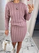 Fashions • В'язаний костюм Злата Fashions 42-52 капучино (314-нс) - зображення 5