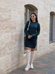 Fashions • В'язаний костюм Злата Fashions 42-52 смарагдовий (314-нс) - зображення 3