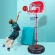 Детский набор для игры в баскетбол HX Sports кольцо на стойке с регулировкой 70-170 см + насос мяч (777-441) - изображение 7