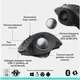 Мышь Logitech MX Ergo S Graphite (910-007260) - изображение 5