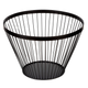Koszyk na owoce Nava metalowy Czarny (10-100-031) - obraz 1
