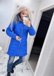 Fashions • Куртка женская зимняя Софи Fashions 50 электрик (№1876-мк) - изображение 8