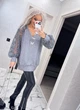 Fashions • Кофта женская Ариадна Fashions 46-50 серый (#456/а-ел) - изображение 6