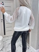 Fashions • Кофта жіноча Palmer Fashions 52-56 білий (#496-ел) - зображення 9
