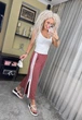 Fashions • Жіночі штани Lilibet Fashions 46 пудра (1801-ді) - зображення 4