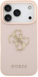 Панель Guess Grained Big 4G & Classic Logo для iPhone 17 Pro Max Pink - зображення 2