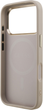 Панель Guess 4G Triangle Logo MagSafe для iPhone 17 Pro Pink/Gold (3666339521455) - зображення 7