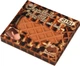 Блокнот ZiBi Chocolate Waffle 90x90 мм 80 листов нелинованный ароматизированная Soft Touch обложка (ZB.12470-40) - изображение 2